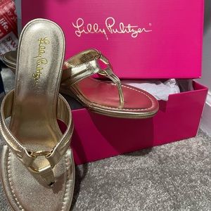 Lilly Pulitzer Mckim Wedge Sandals